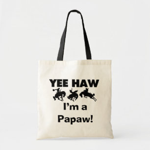 Tote Bag Yee Haw Je suis un T-shirts et cadeaux Papaw