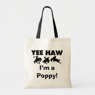 Tote Bag Yee Haw Je suis un T-shirts et cadeaux Poppy