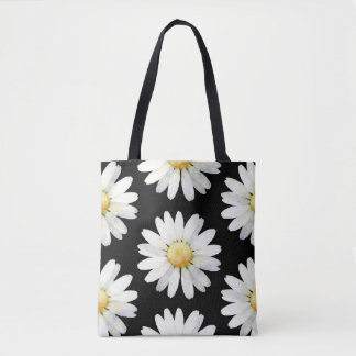 Tote Bag Yellow Dotted Daisy's