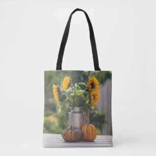 Tote Bag Yellow Hardy Sunflower Meilleures photos de tourne