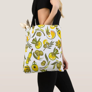 Tote Bag Yellow Olive Oil