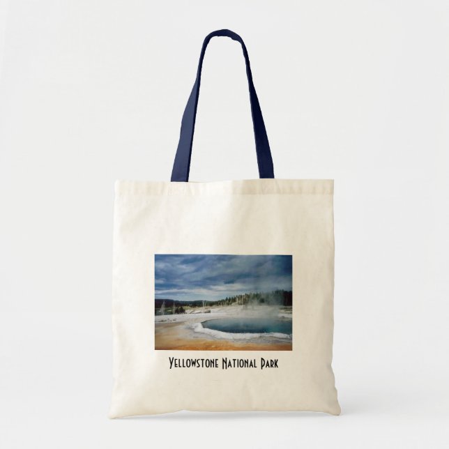 Tote Bag Yellowstone Hot Springs (Devant)