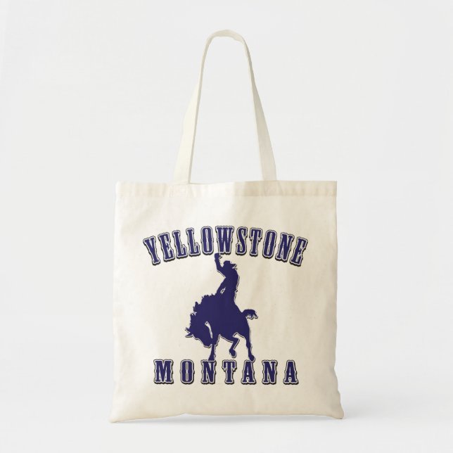 Tote Bag Yellowstone Montana (Devant)