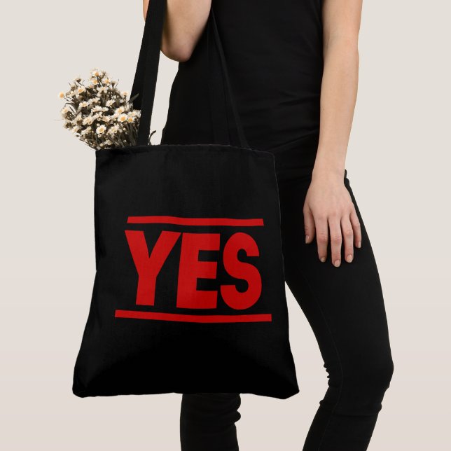 Tote Bag Yes (De près)
