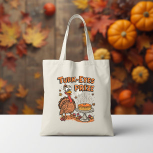 Tote Bag Yeux de dindon sur le prix - Dinde drôle de Thanks