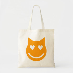 Tote Bag Yeux en forme de coeur Emoji