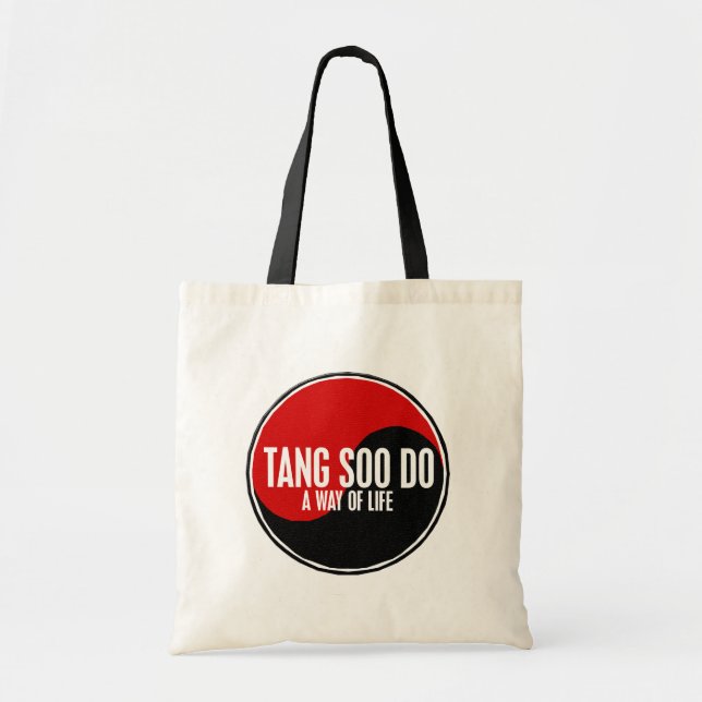 Tote Bag Yin Yang Tang Soo font 1 (Devant)