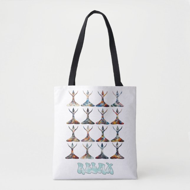 Tote Bag Yoga Buddy (Devant)