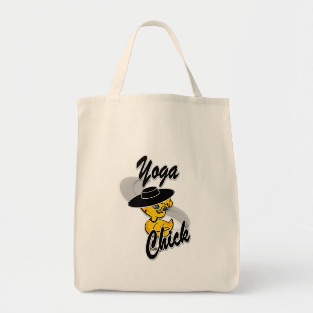 Tote Bag Yoga Chick #4 (Devant)