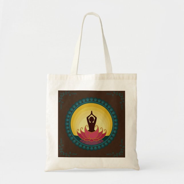 Tote Bag Yoga Fourre-tout (Devant)