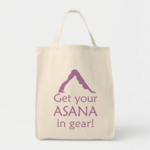 Tote Bag Yoga Get Your Asana In Gear