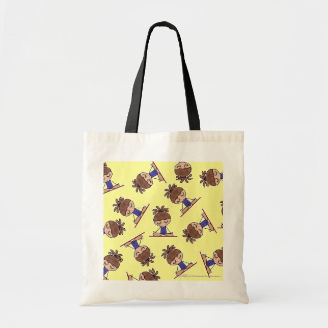 Tote Bag Yoga Girl (Devant)