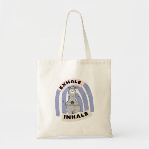 Tote Bag Yoga Llama