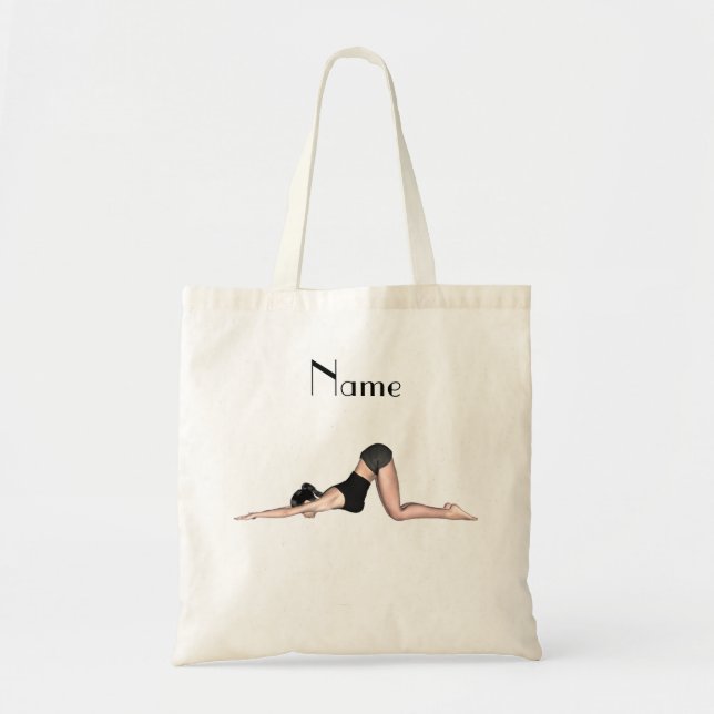 Tote Bag Yoga Poses Thunder_Cove (Devant)
