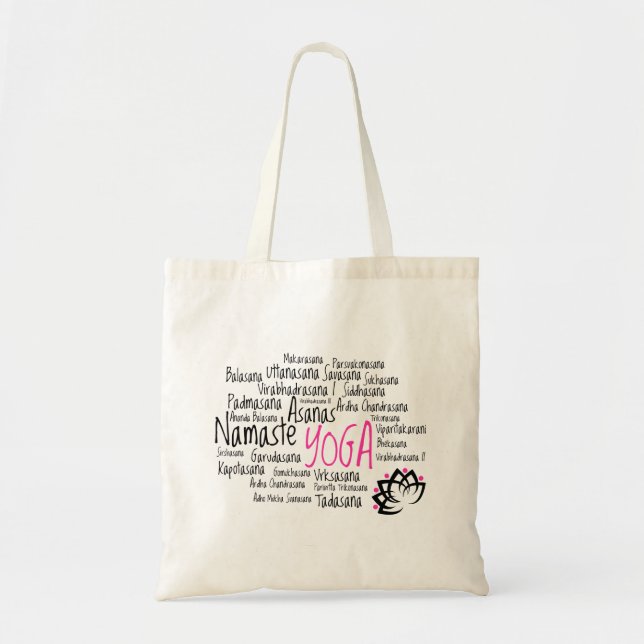 Tote Bag Yoga Practioner (Devant)