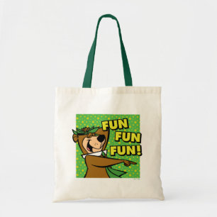 Tote Bag Yogi Bear Fun Amusant