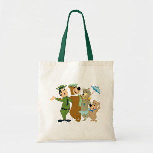 Tote Bag Yogi Ours et amis Accueil chaleureux