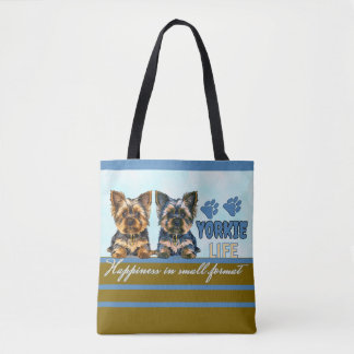 Tote Bag Yorkie mignonne