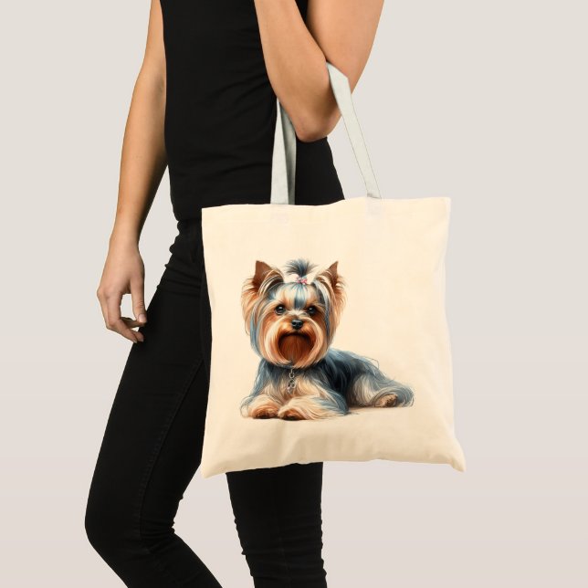 Tote Bag Yorkshire Terrier (Devant (produit))
