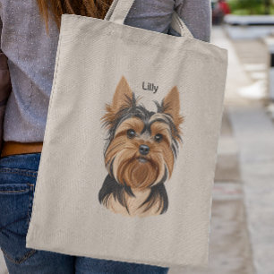 Tote Bag Yorkshire Terrier Maman Yorkie Cadeau