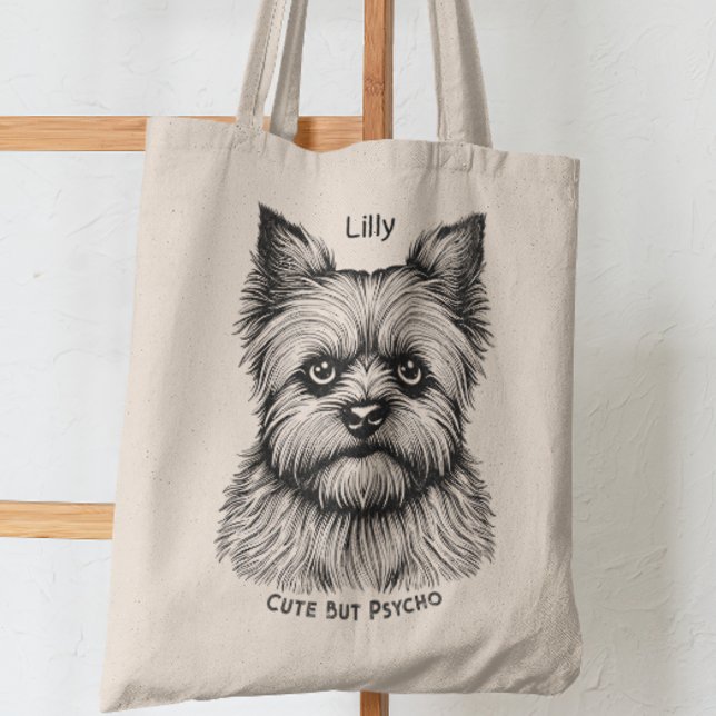 Tote Bag Yorkshire Terrier Maman Yorkie Cadeau (Créateur téléchargé)