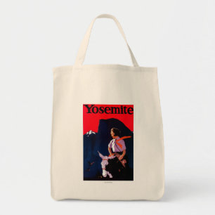 Tote Bag Yosemite PosterYosemite vintage, CA