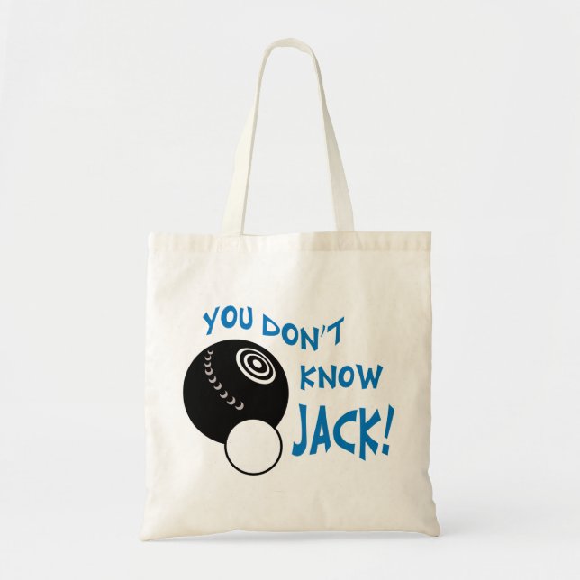 Tote Bag You Don't Know Jack (Devant)