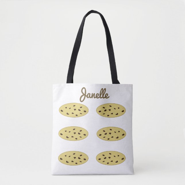 Tote Bag Yummy Chocolat Chip Cookie (Devant)