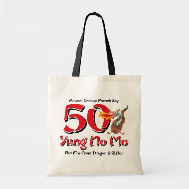 Tote Bag Yung aucun cinquantième anniversaire de MOIS (Devant)