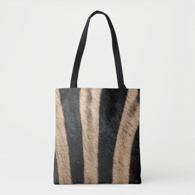 TOTE BAG ZEBRA POSTER DE ANIMAL STRIPE (Devant)