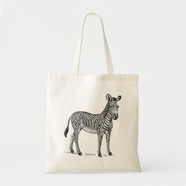 Tote Bag Zèbre (Devant)