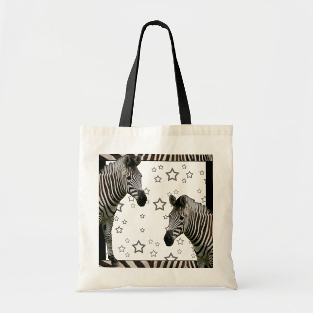 Tote Bag Zèbres de Hollywood (Devant)