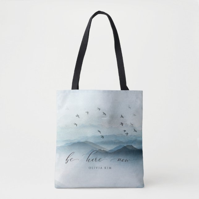 Tote Bag Zen Be Here Now Keepsaké (Devant)