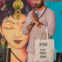 Zen Space Personnalisé Yoga Méditation Boho Cadeau