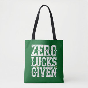 Tote Bag Zéro chance donnée drôle de la Saint-Patrick irlan