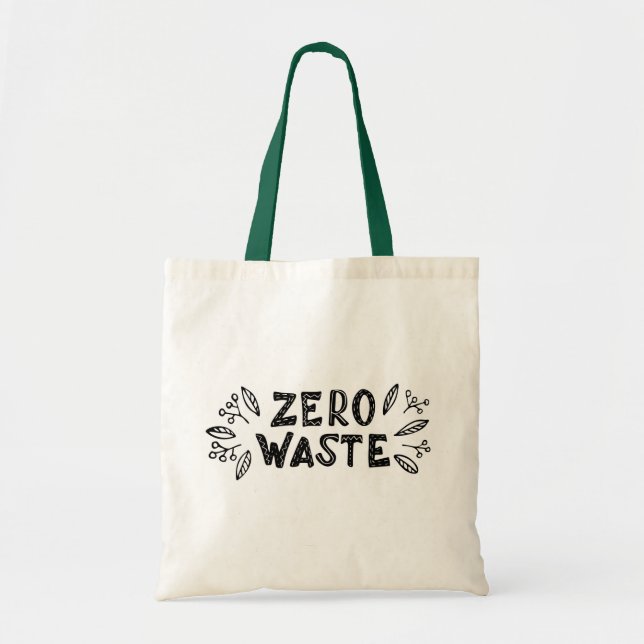 Tote Bag  Zéro déchets| Durabilité écologique (Devant)