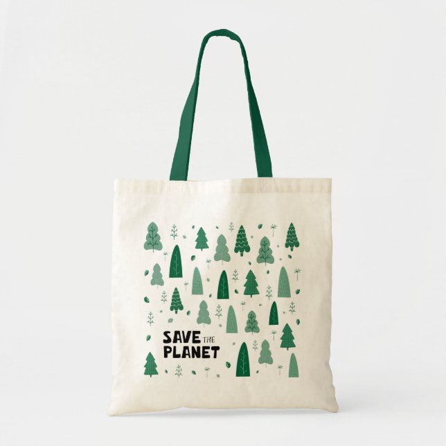Tote Bag  Zéro déchets| Durabilité écologique (Devant)