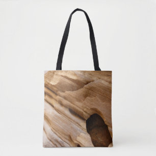 Tote Bag Zion Canyon Mur I Abstrait Nature Photographie