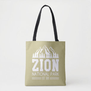 Tote Bag Zion National Park Utah USA Outdoor Randonnée