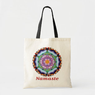 Tote Bag Zionesque Namaste Kaleidoscope