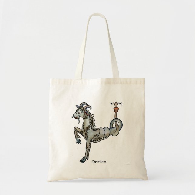 Tote Bag Zodiaque : Capricorne, 1482 (Devant)