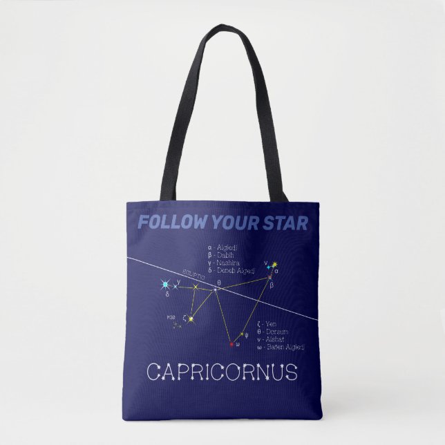 Tote Bag Zodiaque Capricornus (Devant)