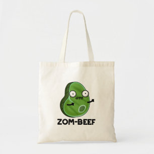 Tote Bag Zom-beef drôle Halloween Zombie Pun de viande Zomb