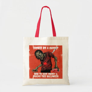 Tote Bag Zombie À L'Halloween Budget