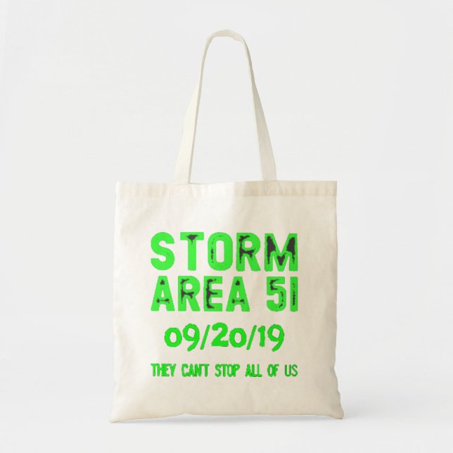 Tote Bag zone de tempête 51 (Devant)