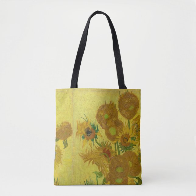 Tote Bag Zonnebloemen (Van Gogh) (Devant)