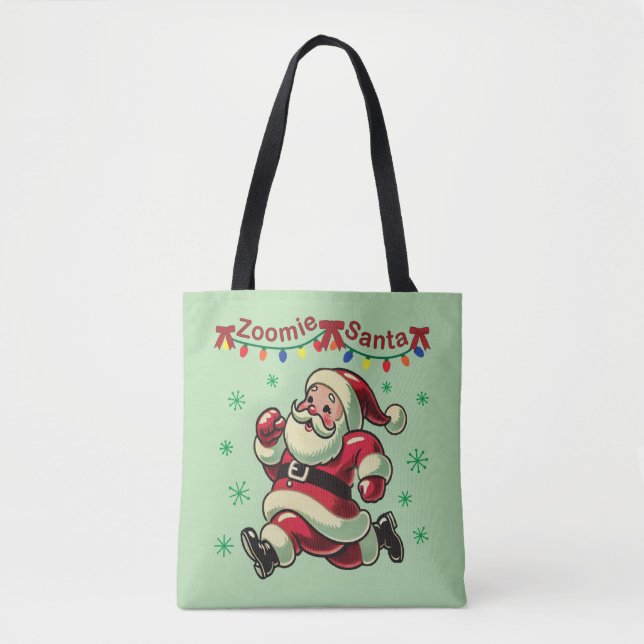 Tote Bag Zoomie Père Noël Noël (Devant)
