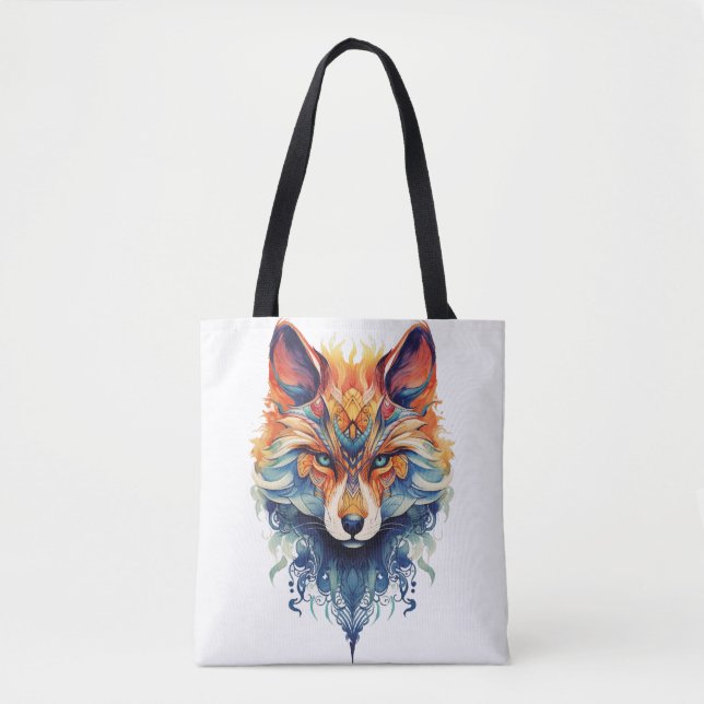 Tote Bag  Zorro tribal (Devant)