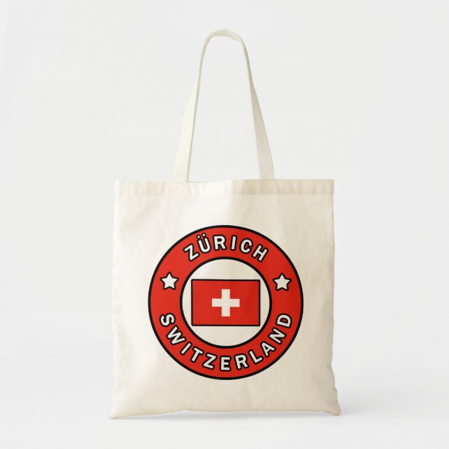Tote Bag Zürich Suisse (Devant)