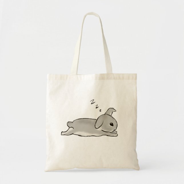Tote Bag Zzz lapin (Devant)